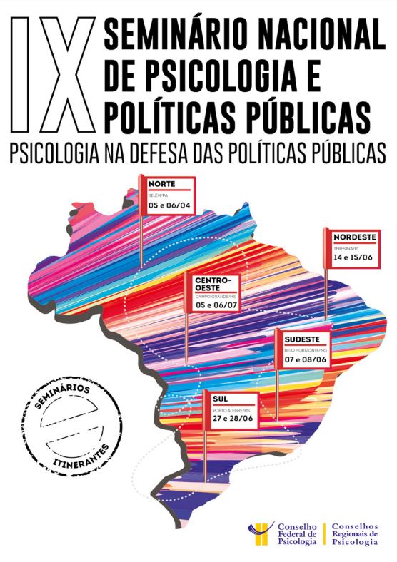 Capa: IX Seminário Nacional Psicologia e Políticas Públicas: Psicologia Na Defesa Das Políticas Públicas – GERAL